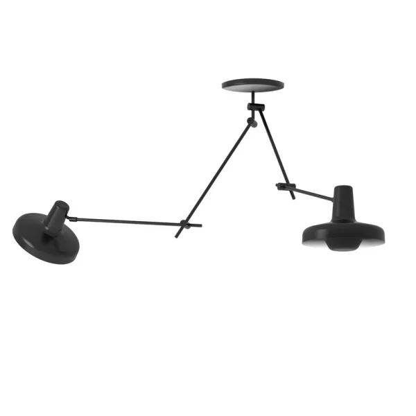 GRUPA - Arigato Plafonnier Double Noir
