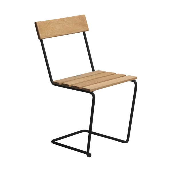 Grythyttan Stålmöbler Chaise 1 Chêne huilé-noir