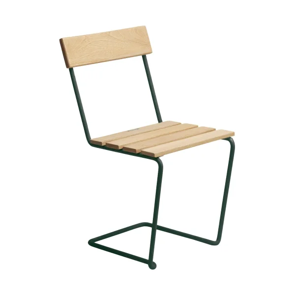 Grythyttan Stålmöbler Chaise 1 Pin huilé-vert