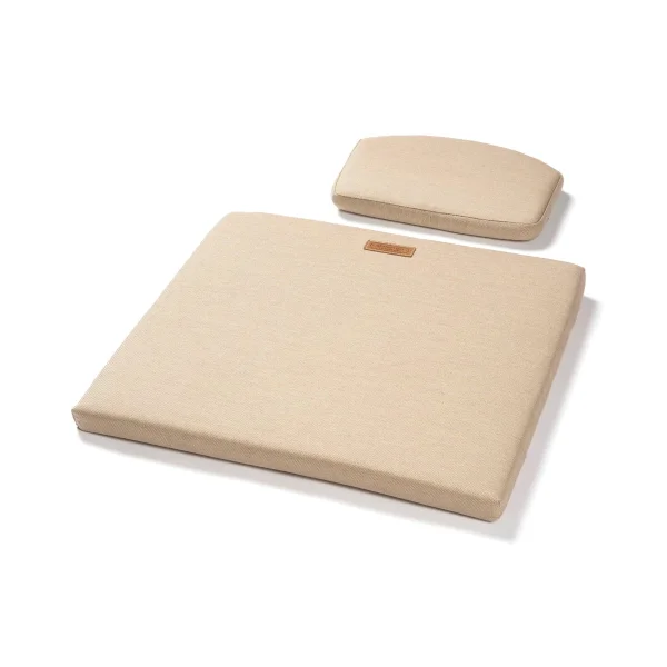 Grythyttan Stålmöbler Set de coussins A3 pour nuque/siège Sunbrella beige