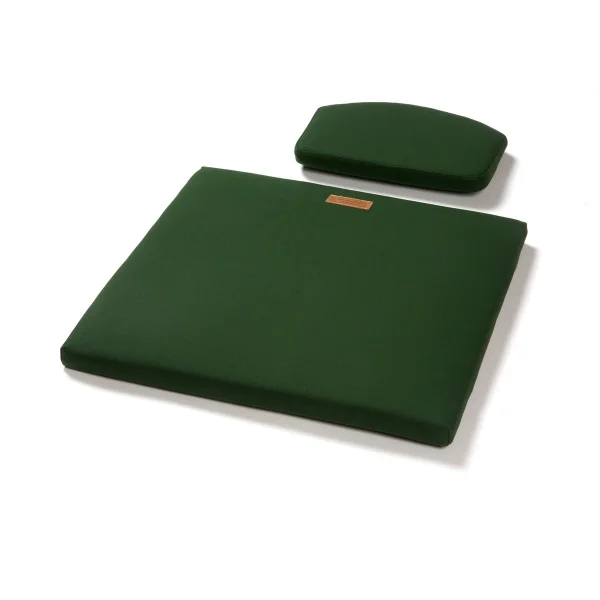 Grythyttan Stålmöbler Set de coussins A3 pour nuque/siège Sunbrella vert