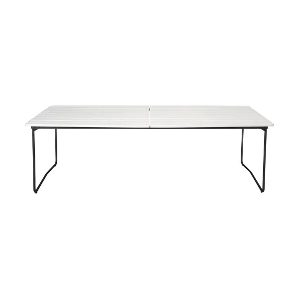 Grythyttan Stålmöbler Table à manger B31 230 cm Chêne laqué blanc-noir