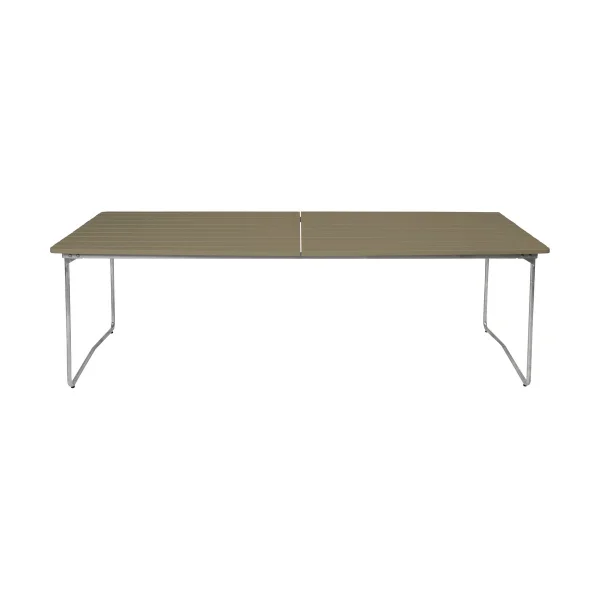 Grythyttan Stålmöbler Table à manger B31 230 cm Vert clair chêne-acier galvanisé