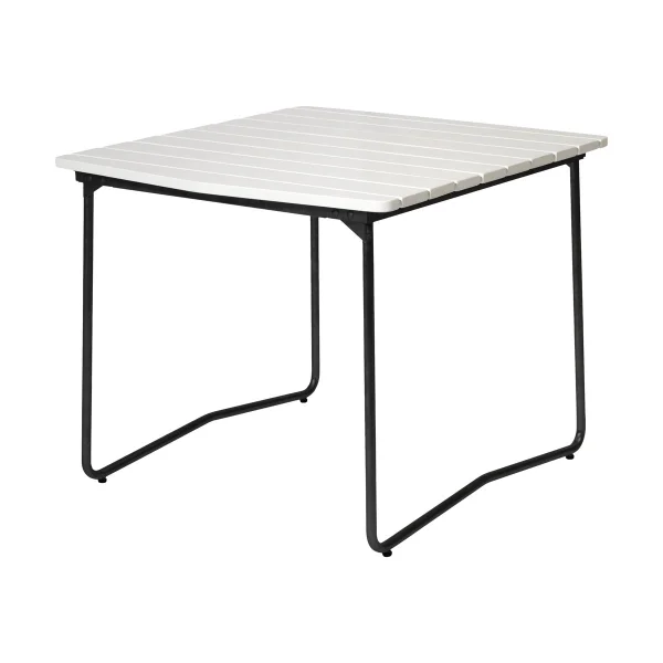 Grythyttan Stålmöbler Table à manger B31 84 Chêne laqué blanc-noir