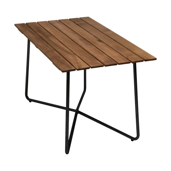 Grythyttan Stålmöbler Table B25A Teck non traité-noir