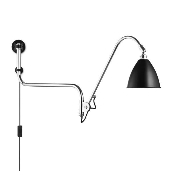 GUBI Applique murale Bestlite BL10 Noir-chrome