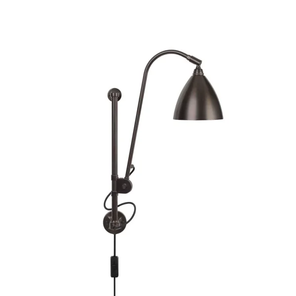 GUBI - Applique murale Bestlite BL5, Ø 16 cm, noir/laiton