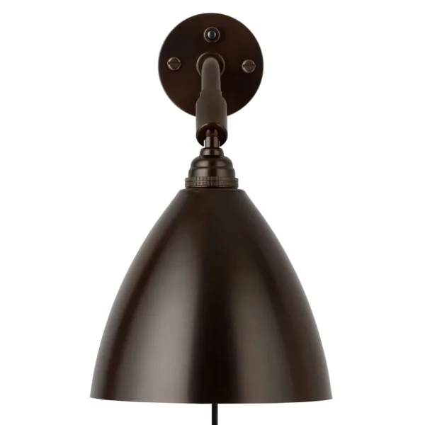 GUBI - Applique murale Bestlite BL7, noir-laiton, 29 cm