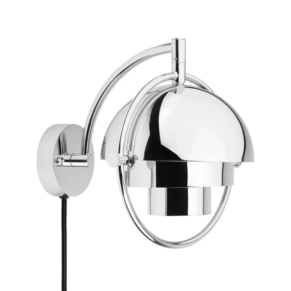 GUBI - Applique murale Multi-Line chromée métal G9