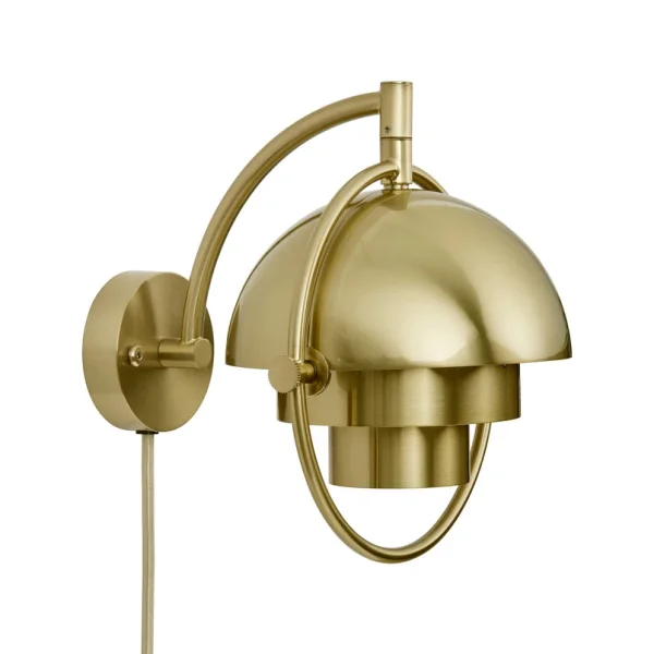 GUBI - Applique murale Multi-Line couleur laiton métal G9