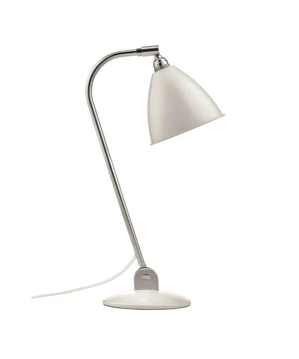 GUBI - Bestlite BL2 Lampe de Table Ø16 Chrome/Blanc Mat