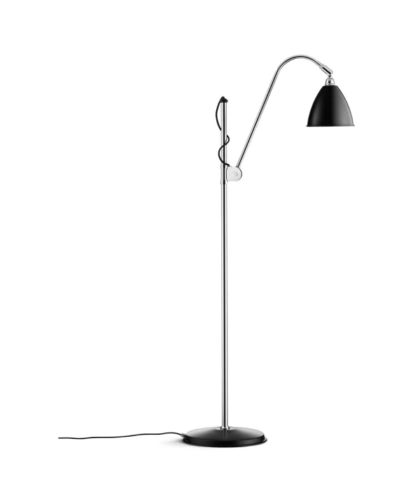 GUBI - Bestlite BL3 Lampadaire Ø16 Chrome/Noir