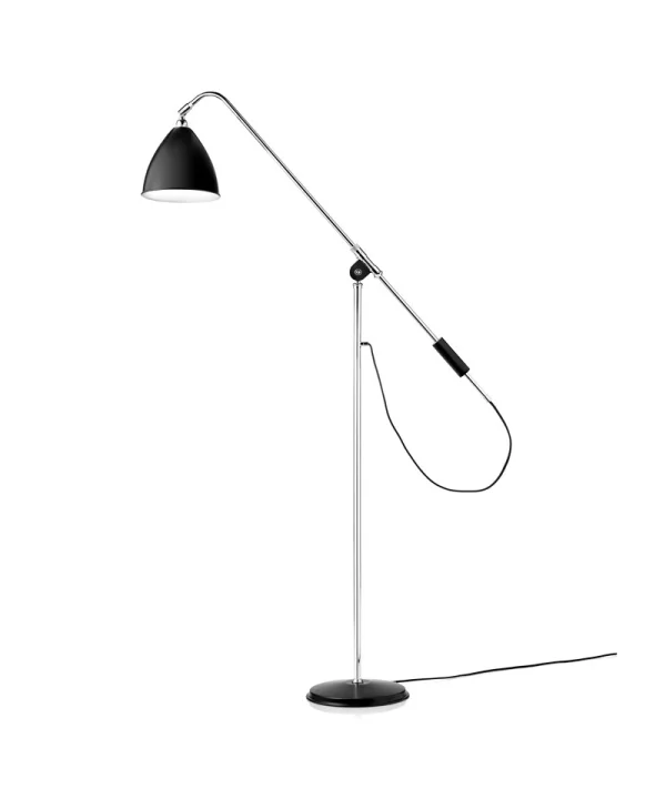 GUBI - Bestlite BL4 Lampadaire Ø21 Chrome/Noir