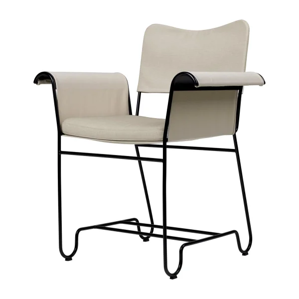 GUBI Chaise à accoudoirs Tropique Black-Leslie 12