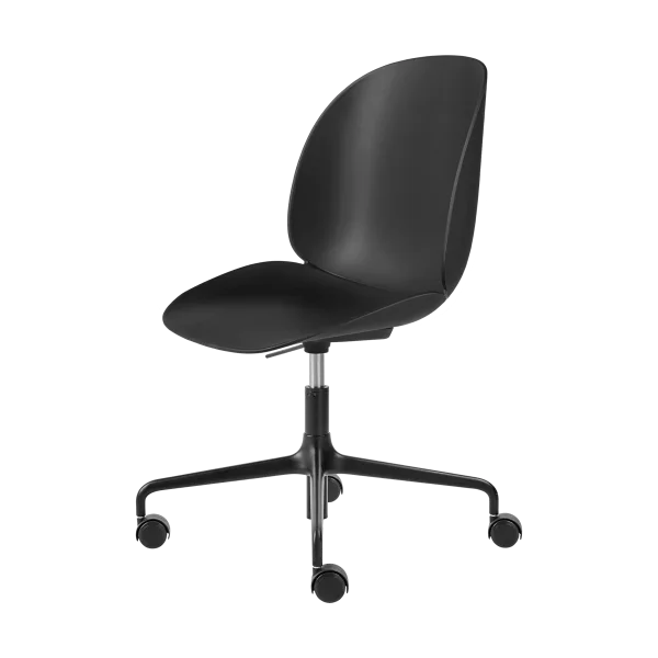 GUBI Chaise de bureau Beetle Meeting Chair Black-black