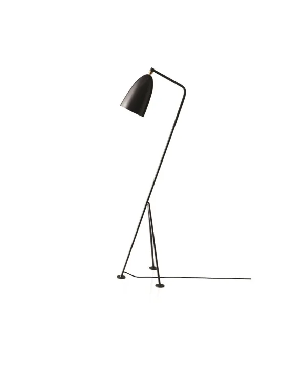 GUBI - Gräshoppa Lampadaire Gris Antracit