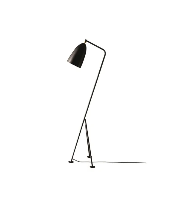 GUBI - Gräshoppa Lampadaire Jet-Black