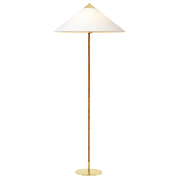 GUBI Lampadaire 9602 Laiton-toile