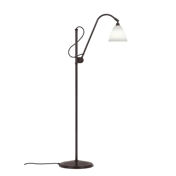 GUBI Lampadaire Bestlite BL3S porcelaine-noir