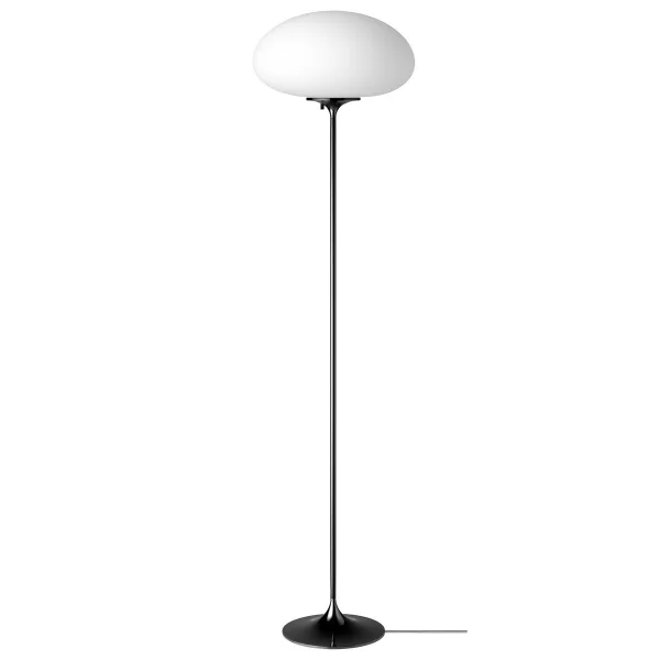 GUBI Lampadaire Stemlite 150 cm Black Chrome