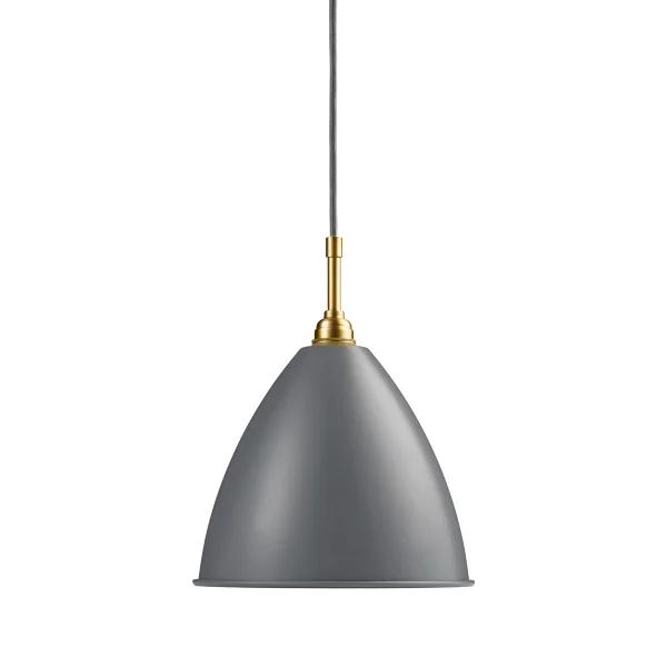 GUBI Lampe à suspension Bestlite BL9M gris-laiton