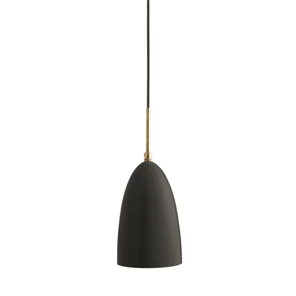 GUBI Lampe à suspension Grasshopper noir