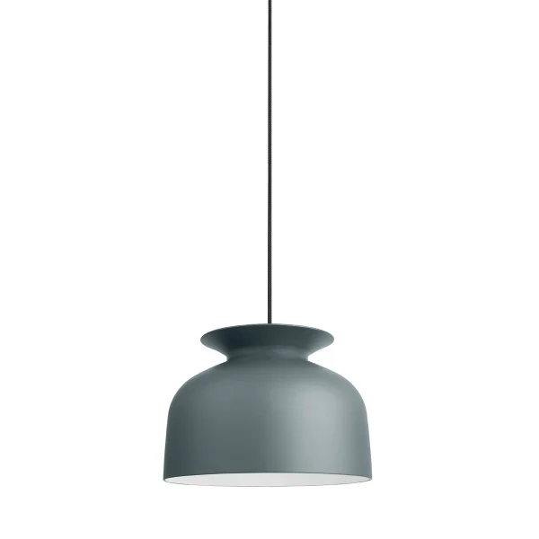 GUBI Lampe à suspension Ronde grand gris