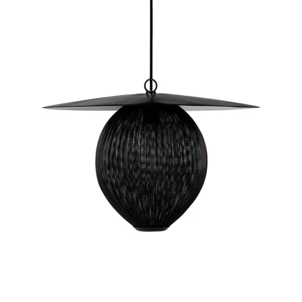 GUBI Lampe à suspension Satellite moyenne midnight black (noir)