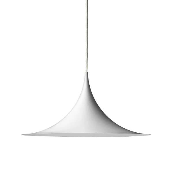 GUBI Lampe à suspension Semi Ø 30 cm White semi matt