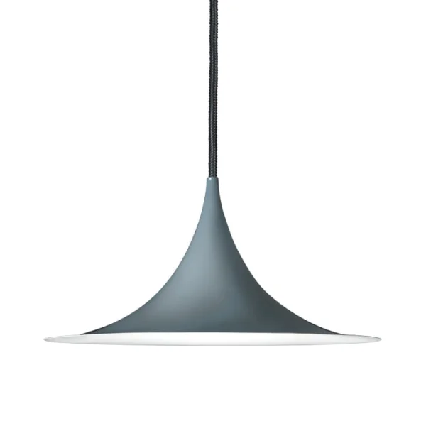 GUBI Lampe à suspension Semi Ø 47 cm Antracite grey glossy