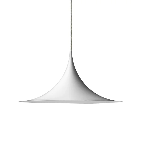 GUBI Lampe à suspension Semi Ø 47 cm White semi matt