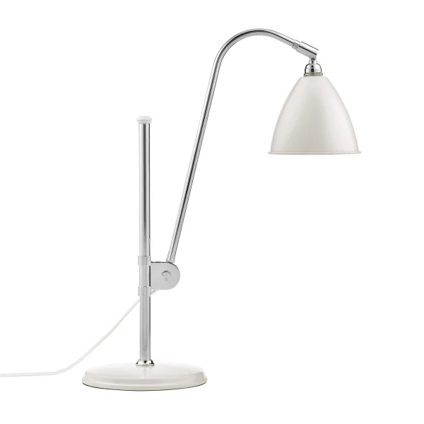 GUBI Lampe de table Bestlite BL1 blanc mat-chrome