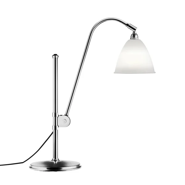 GUBI Lampe de table Bestlite BL1 porcelaine-chrome