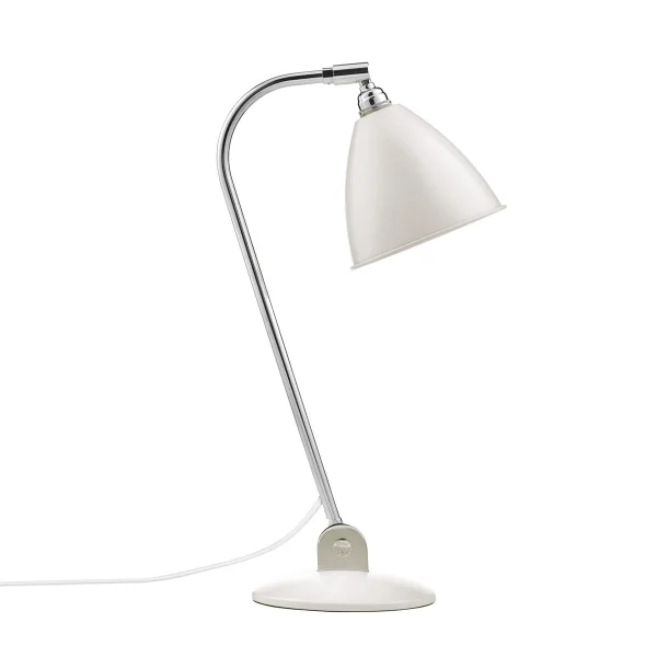 GUBI Lampe de table Bestlite BL2 blanc mat-chrome