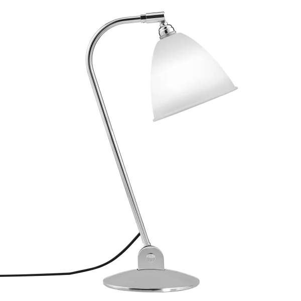 GUBI Lampe de table Bestlite BL2 porcelaine-chrome