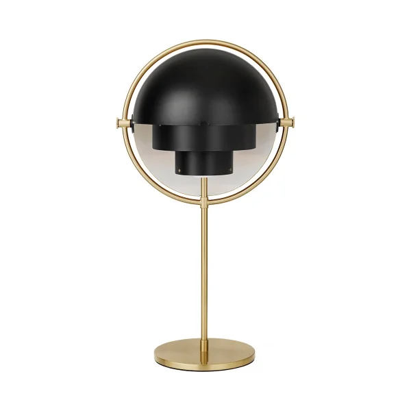 GUBI Lampe de table Multi-Lite Laiton-noir