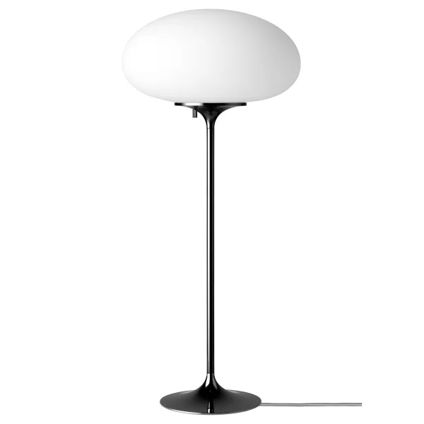 GUBI Lampe de table Stemlite 70 cm Black Chrome