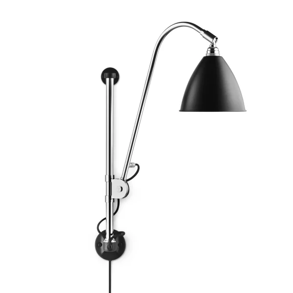 GUBI Lampe murale Bestlite BL5 noir-chrome