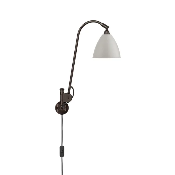 GUBI Lampe murale Bestlite BL6 blanc classique-noir