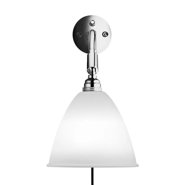 GUBI Lampe murale Bestlite BL7 porcelaine-chrome