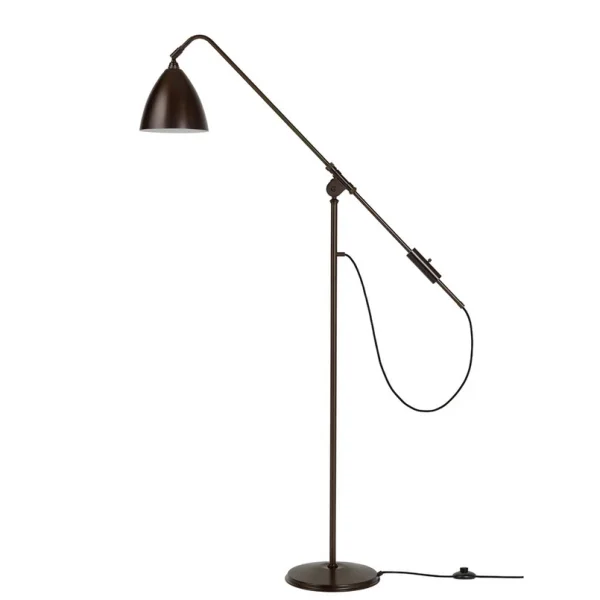 GUBI - Lampe sur pied Bestlite BL4, Ø 21 cm, noir/métal