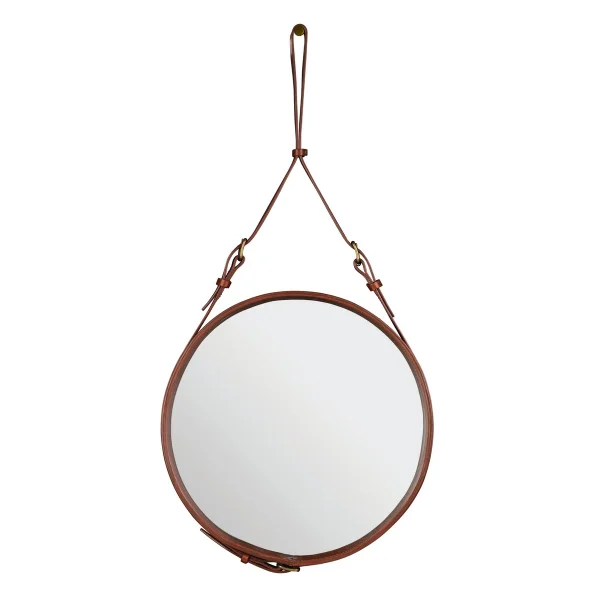 GUBI Miroir Adnet Circulaire M Marron