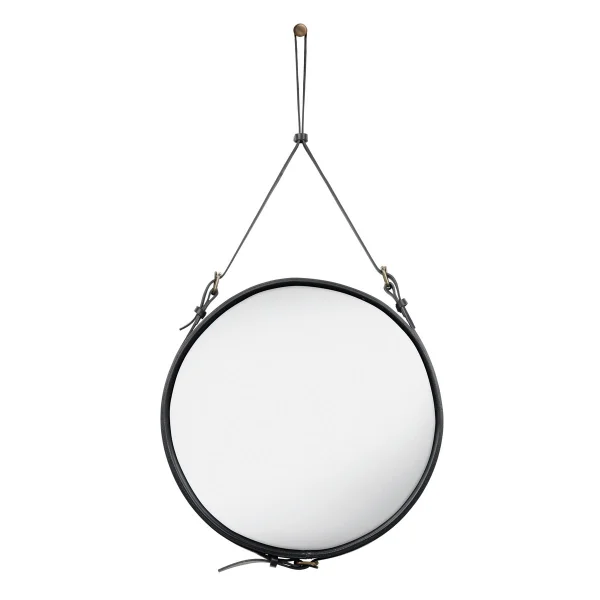 GUBI Miroir Adnet Circulaire M Noir