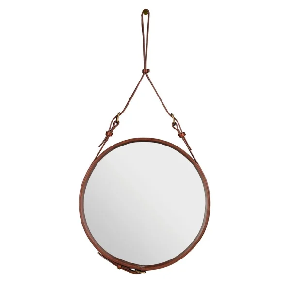 GUBI Miroir Adnet Circulaire S marron