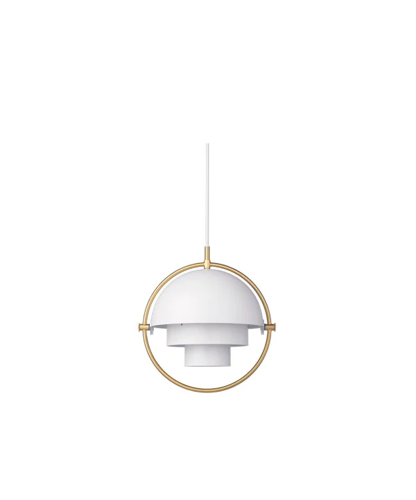 GUBI - Multi-Lite Suspension S Brass/Blanc