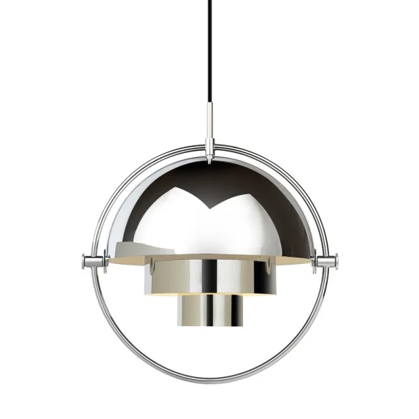 GUBI Plafonnier Multi-Lite chrome