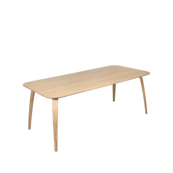 GUBI Table à manger Gubi rectangulaire oak