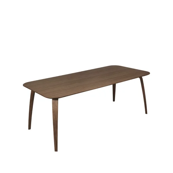 GUBI Table à manger Gubi rectangulaire walnut