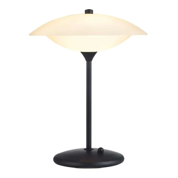 Halo Design - Baroni Lampe de Table Ø30 Black/Opal