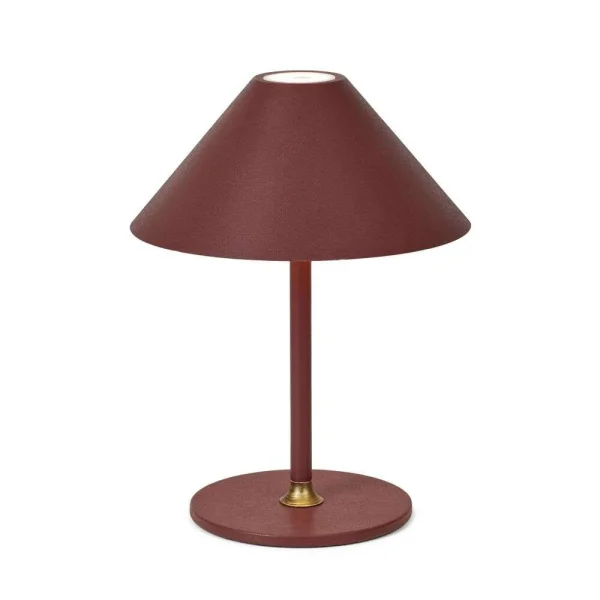 Halo Design - Hygge Portable Lampe de Table Ø19 Maroon